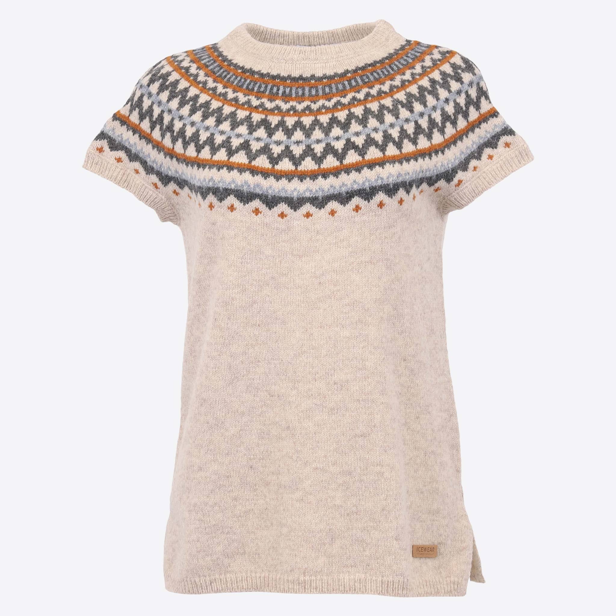 DYNGJUFJÖLL sítt ullarvesti